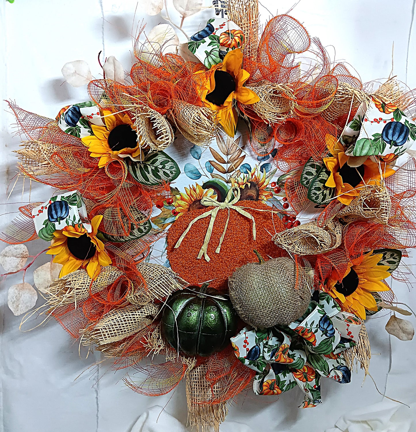 Pumpkins Wreath